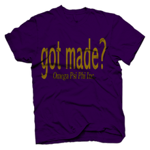 Load image into Gallery viewer, Omega Psi Phi GOT MADE T-shirt