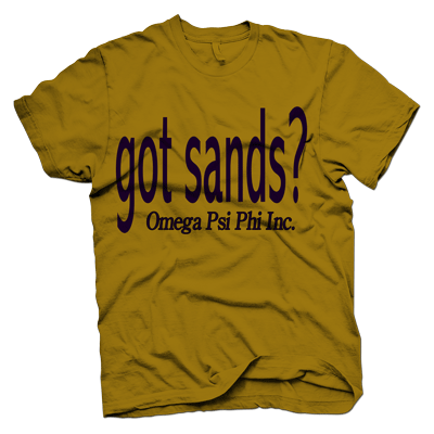 Omega Psi Phi GOT SANDS T-shirt