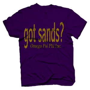 Omega Psi Phi GOT SANDS T-shirt