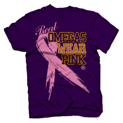 Omega Psi Phi WEAR PINK T-shirt