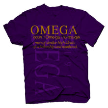 Load image into Gallery viewer, Omega Psi Phi Definition T-shirt
