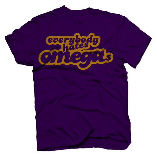 Omega Psi Phi EVERYBODY HATES T-shirt