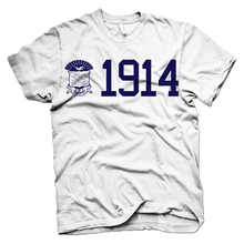 Load image into Gallery viewer, Phi Beta Sigma CREST YEAR HORIZONTAL T-shirt