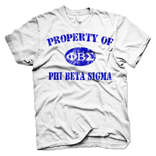 Load image into Gallery viewer, Phi Beta Sigma PROPERTY OF VINTAGE T-shirt