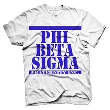 Load image into Gallery viewer, Phi Beta Sigma ARMY STACKED T-shirt