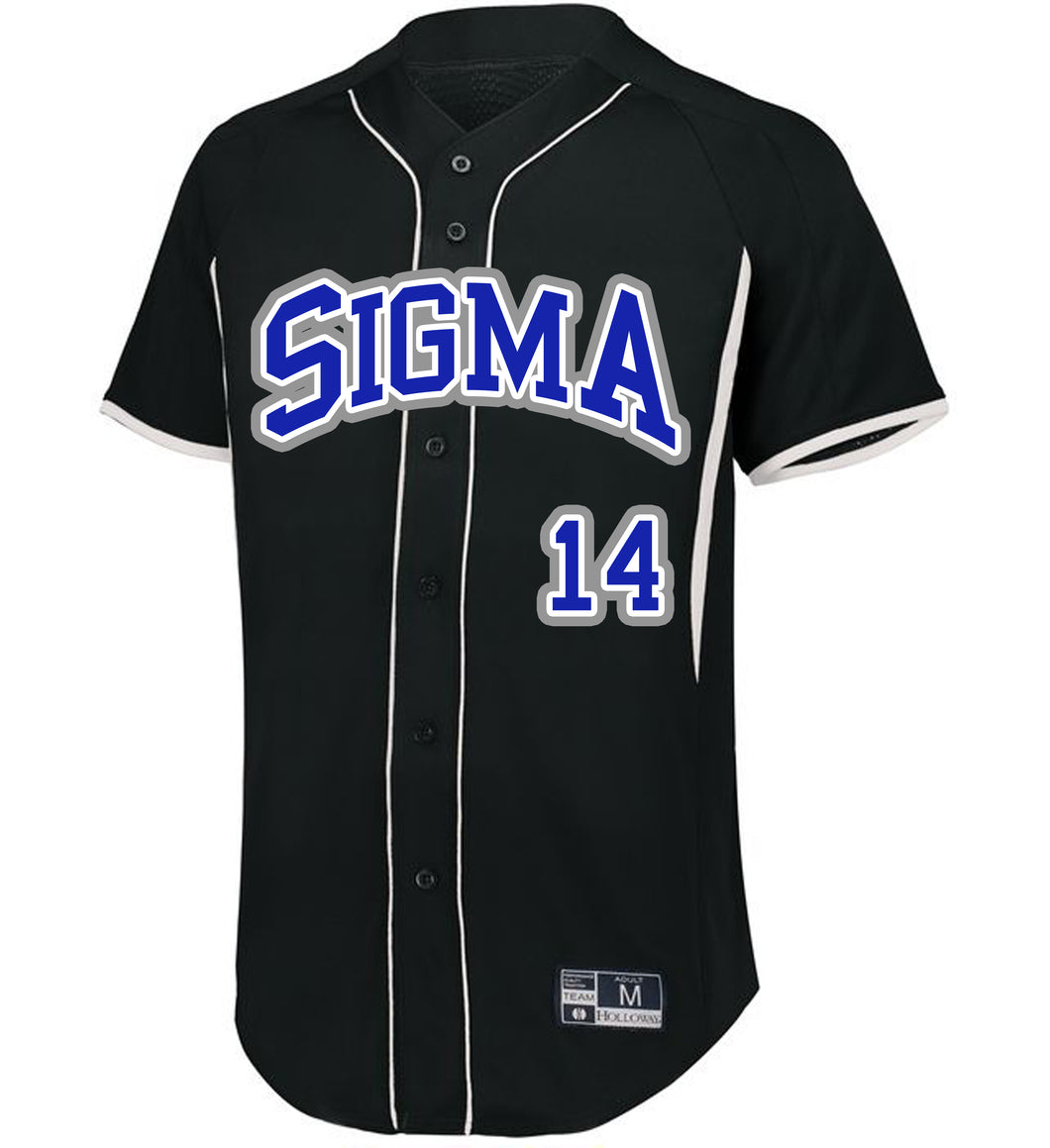 Phi Beta Sigma Grizzly-Game7 Baseball Jersey