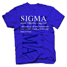 Load image into Gallery viewer, Phi Beta Sigma Definition T-shirt