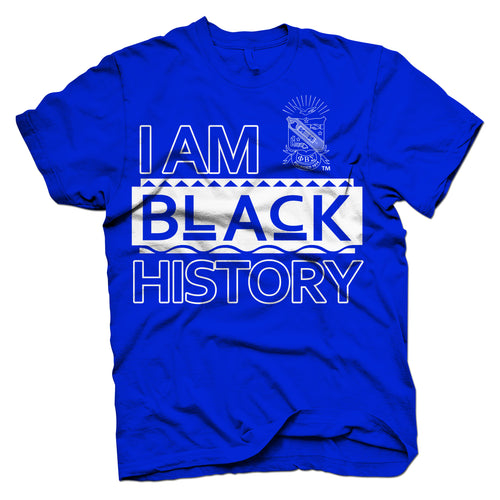 Phi Beta Sigma I AM BLACK HISTORY T-shirt