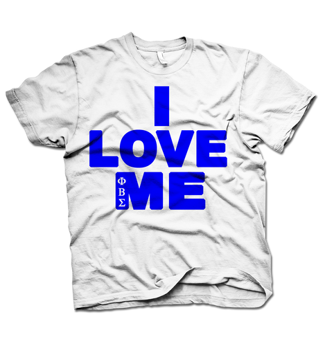 Phi Beta Sigma I LOVE ME T-shirt