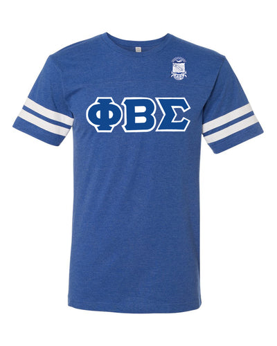Phi Beta Sigma Football Fine Jersey Tee
