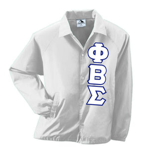 Phi Beta Sigma Crossing Jacket Letters
