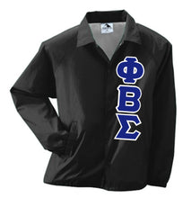 Load image into Gallery viewer, Phi Beta Sigma Crossing Jacket Letters
