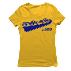 Sigma Gamma Rho ATHLETIC T-shirt