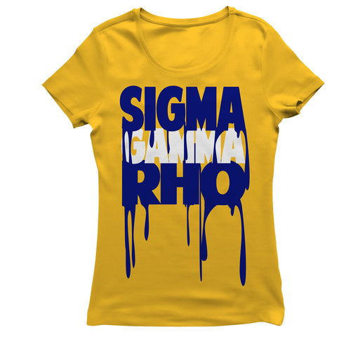 Sigma Gamma Rho BLEED T-shirt Chapter 43