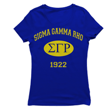 Load image into Gallery viewer, Sigma Gamma Rho COLLEGIATE T-shirt