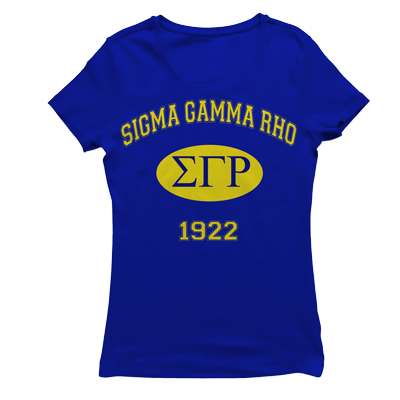 Sigma Gamma Rho COLLEGIATE T-shirt