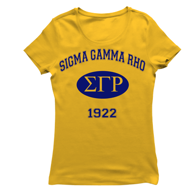 Sigma Gamma Rho COLLEGIATE T-shirt