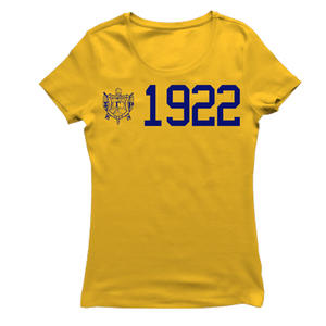 Sigma Gamma Rho CREST YEAR HORIZONTAL T-shirt