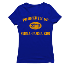 Load image into Gallery viewer, Sigma Gamma Rho PROPERTY OF VINTAGE T-shirt