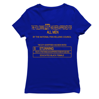 Sigma Gamma Rho RATED T-shirt