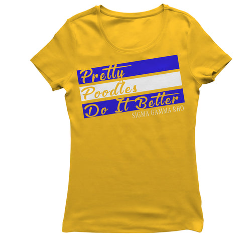 Sigma Gamma Rho Chapter 3-3-WORDS T-shirt