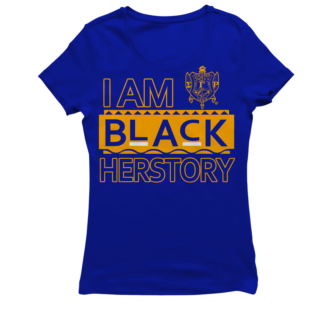 Sigma Gamma Rho I AM BLACK HISTORY T-shirt