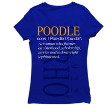 Load image into Gallery viewer, Sigma Gamma Rho Definition T-shirt