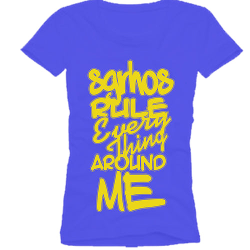 Sigma Gamma Rho EVERYTHING AROUND ME T-shirt