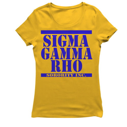 Sigma Gamma Rho ARMY STACKED T-shirt