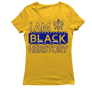 Sigma Gamma Rho I AM BLACK HISTORY T-shirt