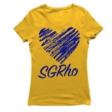 Load image into Gallery viewer, Sigma Gamma Rho HEART LOVE T-shirt