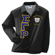 Load image into Gallery viewer, Sigma Gamma Rho Crossing Jacket Crest&amp;Letters