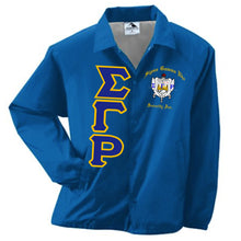 Load image into Gallery viewer, Sigma Gamma Rho Crossing Jacket Crest&amp;Letters