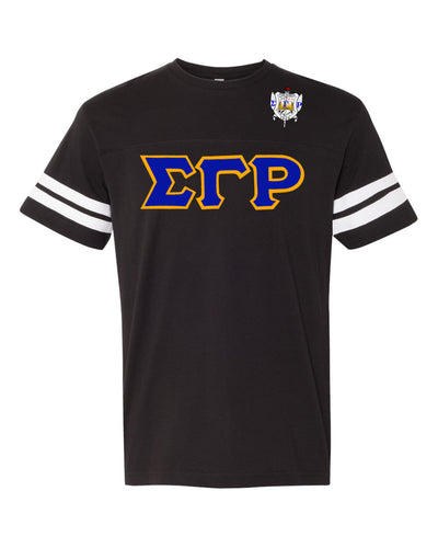 Sigma Gamma Rho Football Fine Jersey Tee