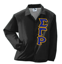 Load image into Gallery viewer, Sigma Gamma Rho Crossing Jacket Letters