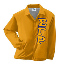 Load image into Gallery viewer, Sigma Gamma Rho Crossing Jacket Letters