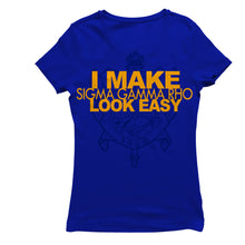 Load image into Gallery viewer, Sigma Gamma Rho Look Easy T-Shirt