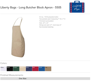 Sigma Gamma Rho Apron