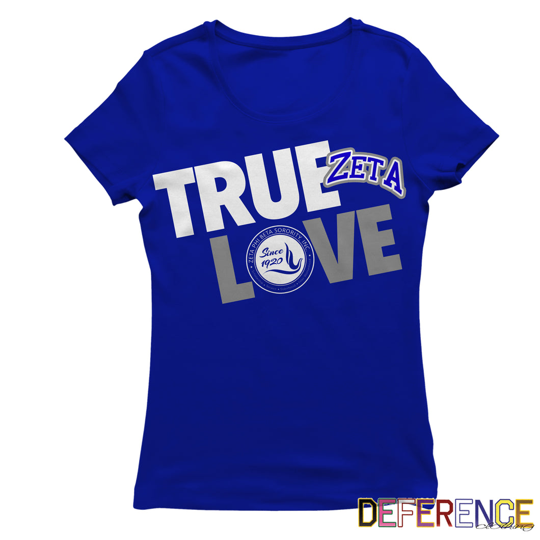 Zeta Phi Beta TRUE LOVE  T-shirt