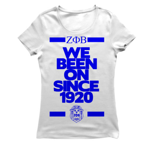 Zeta Phi Beta BEEN ON T-shirt