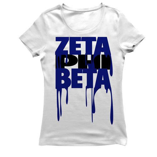 Zeta Phi Beta BLEED T-shirt Chapter 43