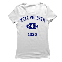 Load image into Gallery viewer, Zeta Phi Beta COLLEGIATE T-shirt