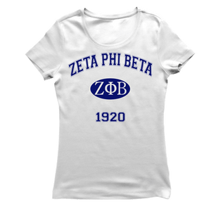 Zeta Phi Beta COLLEGIATE T-shirt