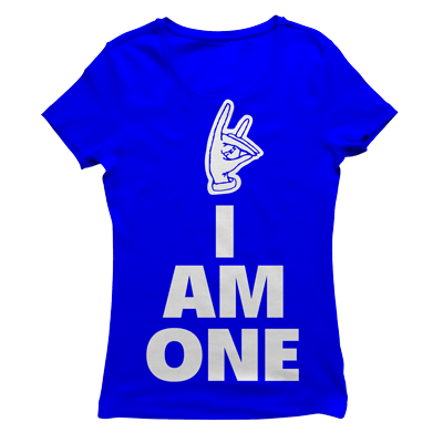 Zeta Phi Beta I AM ONE T-shirt