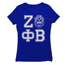 Load image into Gallery viewer, Zeta Phi Beta I CREST T-shirt