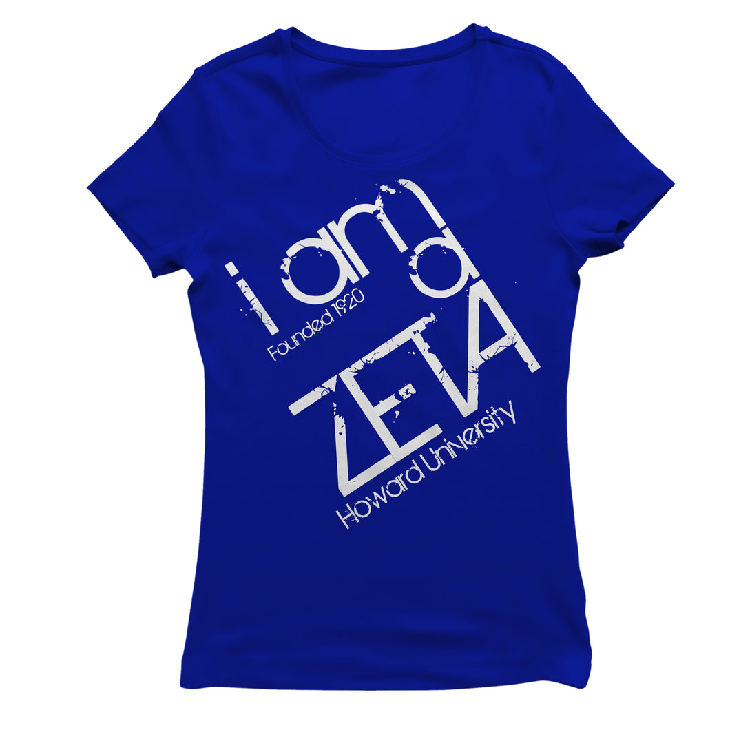 Zeta Phi Beta WHO AM I T-shirt