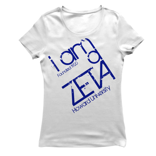 Zeta Phi Beta WHO AM I T-shirt