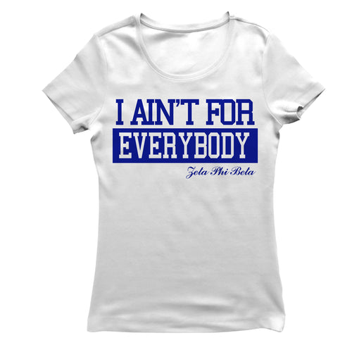 Zeta Phi Beta Chapter 10 AIN'T FOR T-shirt