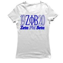 Load image into Gallery viewer, Zeta Phi Beta 19ORGYR T-shirt