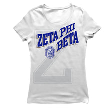 Load image into Gallery viewer, Zeta Phi Beta FOUR44 T-shirt